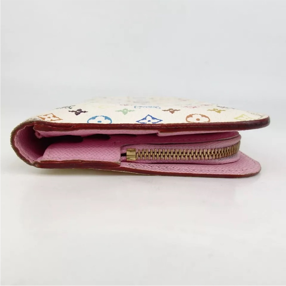 AUTH LV Louis Vuitton Monogram Multicolor Murakami Insolite Wallet Organizer - Picture 4 of 12